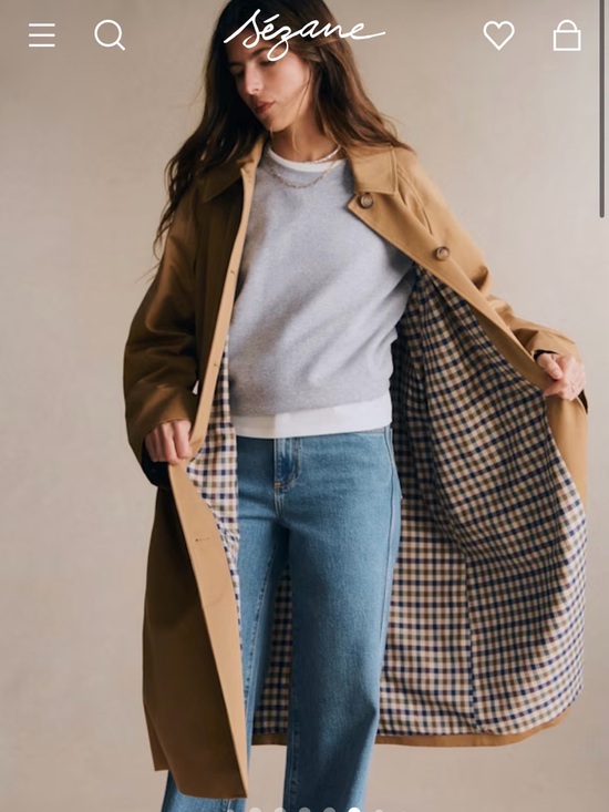 Sezane Jackets & Blazers - Sezane Clyde Coat Camel EU 38 Like New